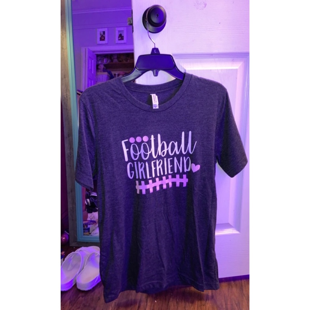 football girlfriend t shirt